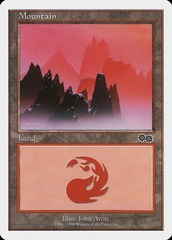 Mountain 7 - Artist: John Avon (Urza's Saga Reprint)